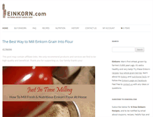 Tablet Screenshot of einkorn.com